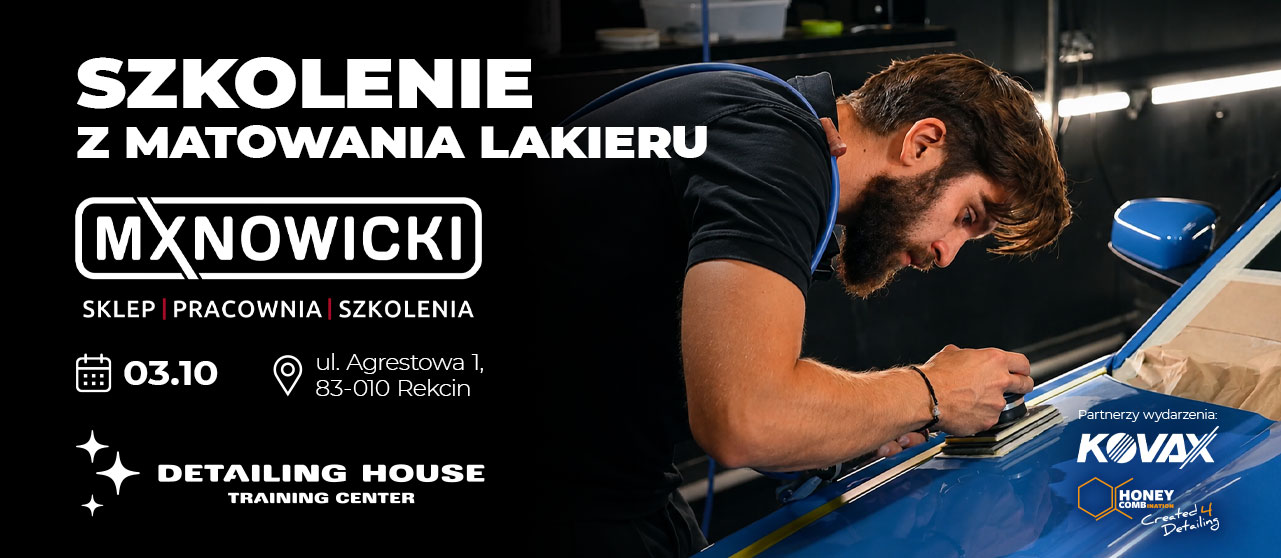 Szkolenie z matowania lakieru 3.10 Szkolenie z matowania lakieru 3.10