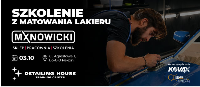 Szkolenie z matowania lakieru 3.10 Szkolenie z matowania lakieru 3.10