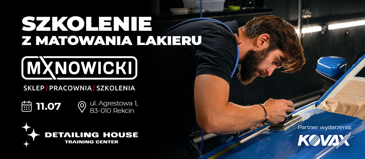 Szkolenie z matowania lakieru 11.07