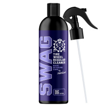 Swag BASIC TIRE WHEEL REGULAR CLEANER 500ml - skuteczny preparat do czyszczenia felg i opon z alkalicznym pH oraz efektem zmiany koloru - 1