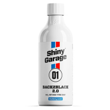 Shiny Garage Back2Black Tyre Coat 2.0 500ml Dressing do opon SiO₂ , hydrofobowa ochrona i satynowe wykończenie - 1