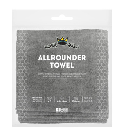 Royal Pads Allrounder Towel 40x40cm 5szt - zestaw bezszwowych mikrofibr  250gsm 