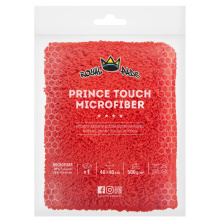 Royal Pads Prince Touch Microfiber  40x40cm Red - puszysta bezkrawędziowa czerwona mikrofibra - 1