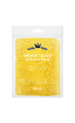 Royal Pads Prince Touch Microfiber  40x40cm Yellow - puszysta bezkrawędziowa żółta mikrofibra - 1