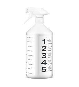 Cleantle Spray Bottle1L - pusta butelka z atomizerem