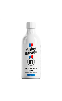 Shiny Garage Jet Black Trim Restorer 2.0 500ml - dressing do plastików zewnętrznych  - 1