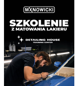 Szkolenie z Matowanie Lakieru 3.10.2026