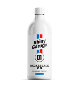 Shiny Garage Back2Black Tyre Coat 2.0 1L -  hydrofobowa ochrona i satynowe wykończenie