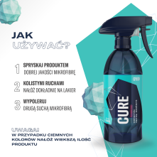 GYEON Q2M Cure Matte Redefined 100ml - sealant ceramiczny do lakierów matowych - 2