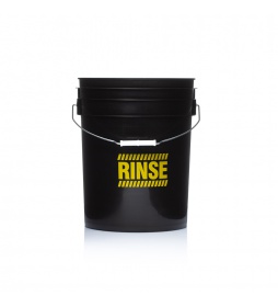 Work Stuff Detailing Bucket Black Rinse - czarne wiadro detailingowe do płukania