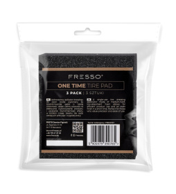 Fresso One Time Tire Pad - aplikator dressingu do opon 3 szt.
