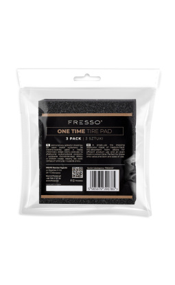 Fresso One Time Tire Pad - aplikator dressingu do opon 3 szt. - 1