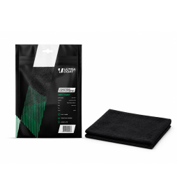 Ultracoat Coating Microfibre Black - Dwustronna mikrofibra do zbierania nadmiaru powłoki i końcowego polerowania.