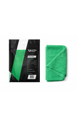 Ultracoat Coating Microfibre Green - Dwustronna mikrofibra do docierania powłok i dopracowania końcowego efektu. - 1