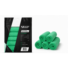 Ultracoat Coating Microfibre Green 5-pack - Dwustronna mikrofibra do docierania powłok i dopracowania końcowego efektu. - 1
