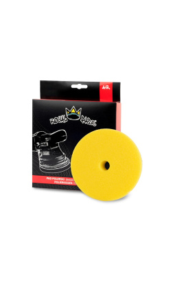 Royal Pads AIR Medium Pad 80mm Żółty - średniej twardości pad polerski do maszyn DA - 1