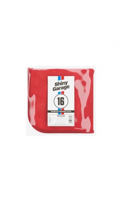 Shiny Garage Red Finisher Plush Microfiber 600g - 1