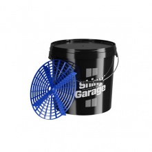 Shiny Garage Wiadro Czarne 20L + Grit Guard Blue - 1