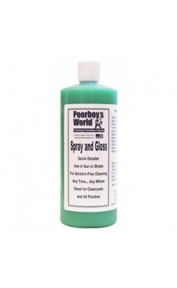 Poorboy's World Spray and Gloss QD 946ml - quick detailer - 1