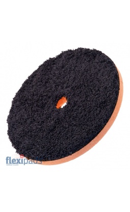 Flexipads Black Mikrofibra Cut 150mm - Pad Polerski  - 1