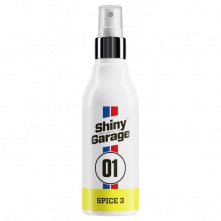 Shiny Garage Spice 3 - odświeżacz powietrza o zapachu skórzanej tapicerki 150ml - 1