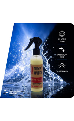 Funky Witch Gentleman 215ml - zabezpiecza kokpit, elementy plastikowe oraz gumowe - 1