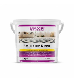 Maxifi Emulsify Rinse - detergent do prania ekstrakcyjnego tapicerki 2kg