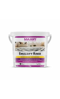Maxifi Emulsify Rinse - detergent do prania ekstrakcyjnego tapicerki 2kg - 1