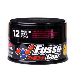 Soft99 New Fusso Coat 12 Months Wax Dark 200g - wosk do ciemnych lakierów