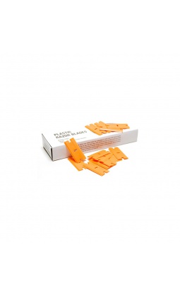 EZ Grip Plastic Razor Blades 100szt - dwustronne bezpieczne ostrza plastikowe - 1