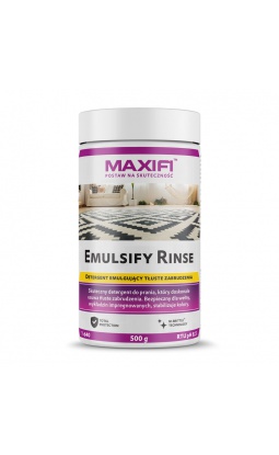Maxifi Emulsify Rinse E585 500g - detergent do prania ekstrakcyjnego tapicerki - 1