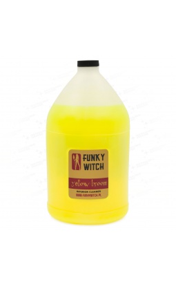 Funky Witch Yellow Broom Interior Cleaner 3,8L - preparat do czyszczenia wnętrza samochodu - 1