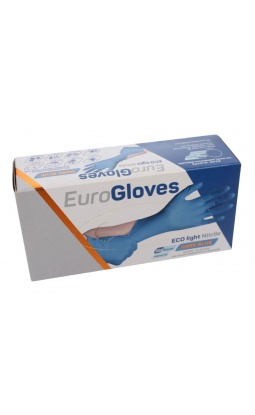 Rękawiczki nitrylowe miękkie euroloves nieb. L - 1