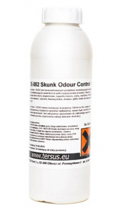 Tersus Skunk Odor Control 1l -płyn do usuwania uciążliwych zapachów - 1