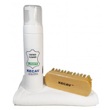 Kecav Leather Cleaner Light set - zestaw do czyszczenia skór - 1