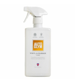 Autoglym Vinyl & Rubber Care 500ml - odświeżanie plastików i konserwacja uszczelek samochodowych