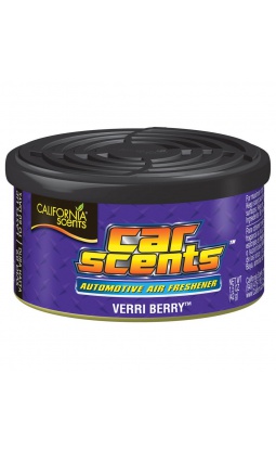 California Scents Verri Berry - puszka zapachowa do auta jagody 42g - 1