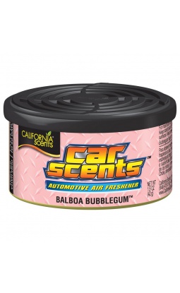 California Scents Balboa Bubblegum 42g - puszka zapachowa do auta guma balonowa - 1