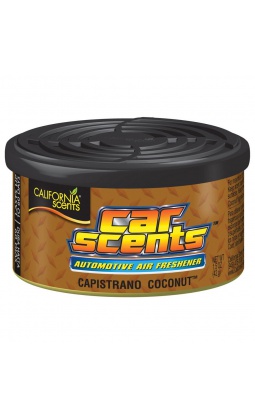 California Scents Capistrano Coconut - puszka zapachowa do auta kokos 42g - 1