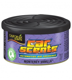 California Scents Monterey Vanilla - puszka zapachowa do auta wanilia 42g