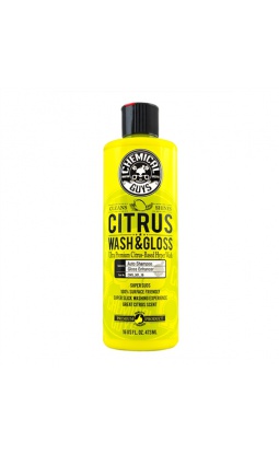 Chemical Guys Citrus Wash And Gloss 473ml - mocno skoncentrowany, cytrusowy szampon samochodowy - 1