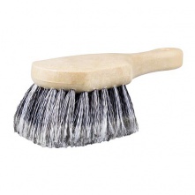 Chemical Guys Flagged Tip Short Handle Brush - szczotka do czyszczenia kół - 1