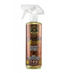 Chemical Guys Leather scent 473ml - odświeżacz powietrza o zapachu nowej skóry