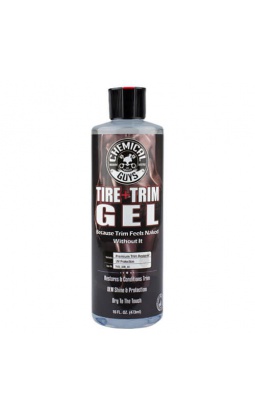 Chemical Guys New Look Tire & Trim Gel 473ml - dressing do elementów plastikowych oraz gumowych - 1