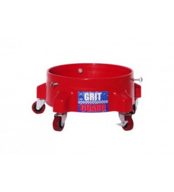 Grit Guard Bucket Dolly - czerwony wózek na kółkach do wiadra