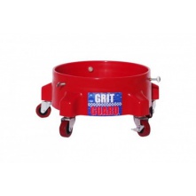 Grit Guard Bucket Dolly - czerwony wózek na kółkach do wiadra