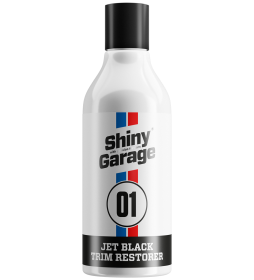 Shiny Garage Jet Black Trim Restorer 250ml - dressing do plastików zewnętrznych