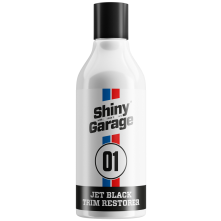 Shiny Garage Jet Black Trim Restorer 250ml - dressing do plastików zewnętrznych