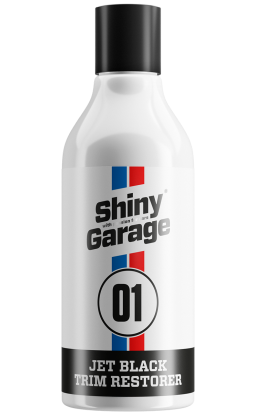 Shiny Garage Jet Black Trim Restorer 250ml - dressing do plastików zewnętrznych - 1