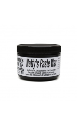 Poorboy's World Natty's Paste Wax Black - wosk naturalny 235ml - 1